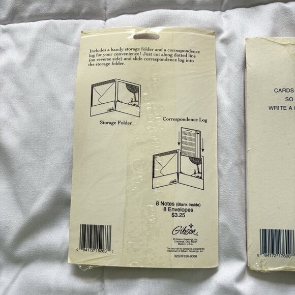 NEW Vintage 80s 90s Teapot Tea Notes With Storage Folder Checklist Gibson - Picture 5 of 8